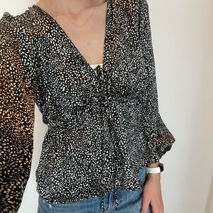 Patterned Blouse